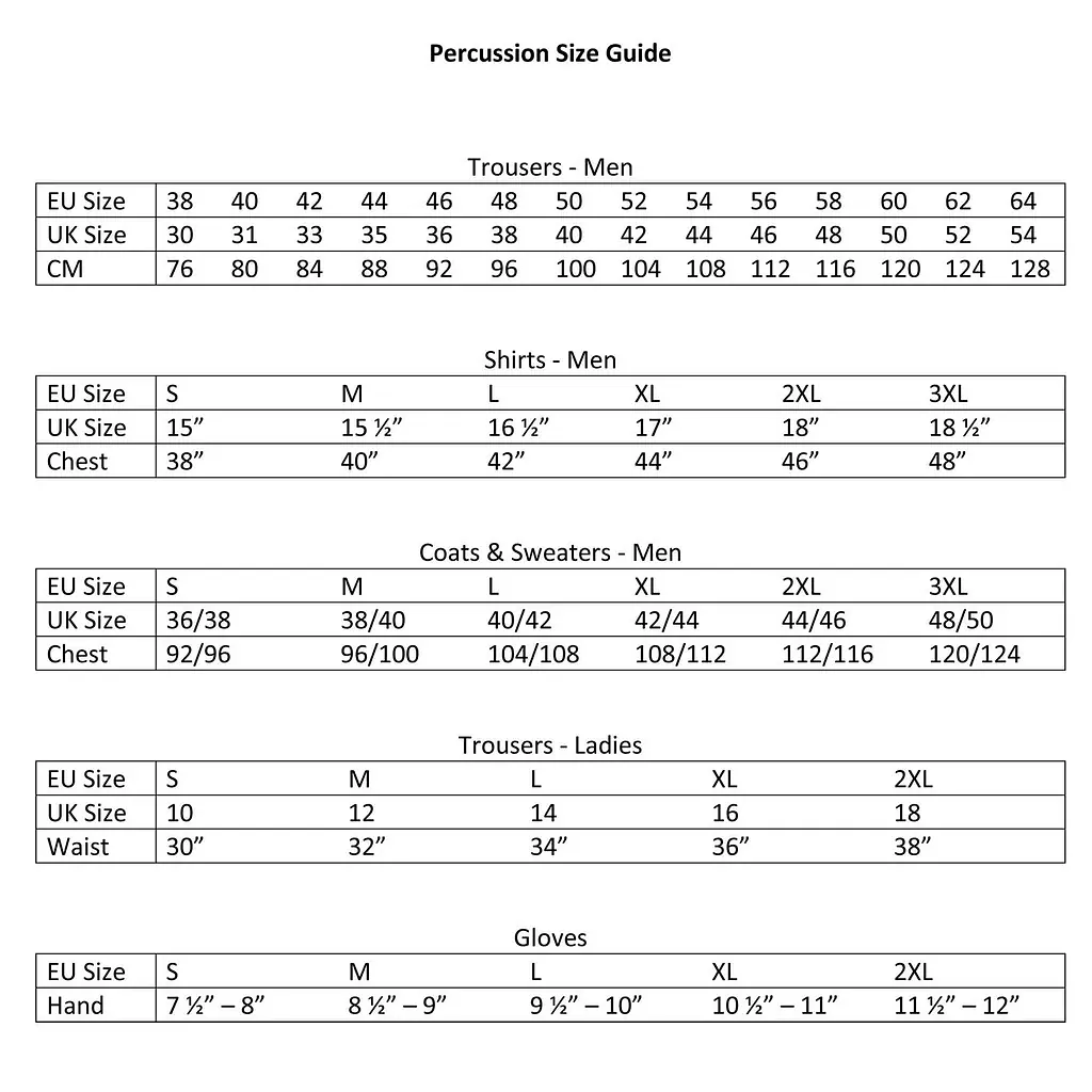 Size Guides